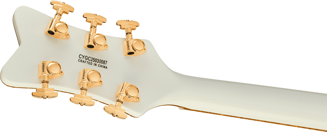 Gretsch Synchromatic™ Falcon™ Hollow Body Single-Cut with Bigsby®, Ebony Fingerboard, Snowcrest White