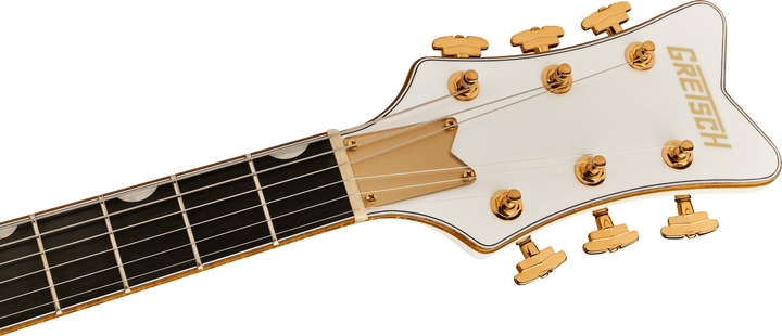Gretsch Synchromatic™ Falcon™ Hollow Body Single-Cut with Bigsby®, Ebony Fingerboard, Snowcrest White