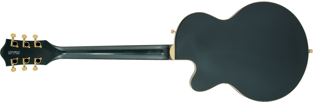 Gretsch G5655TG Electromatic® Center Block Jr. Single-Cut with Bigsby® and Gold Hardware, Laurel Fingerboard, Cadillac Green
