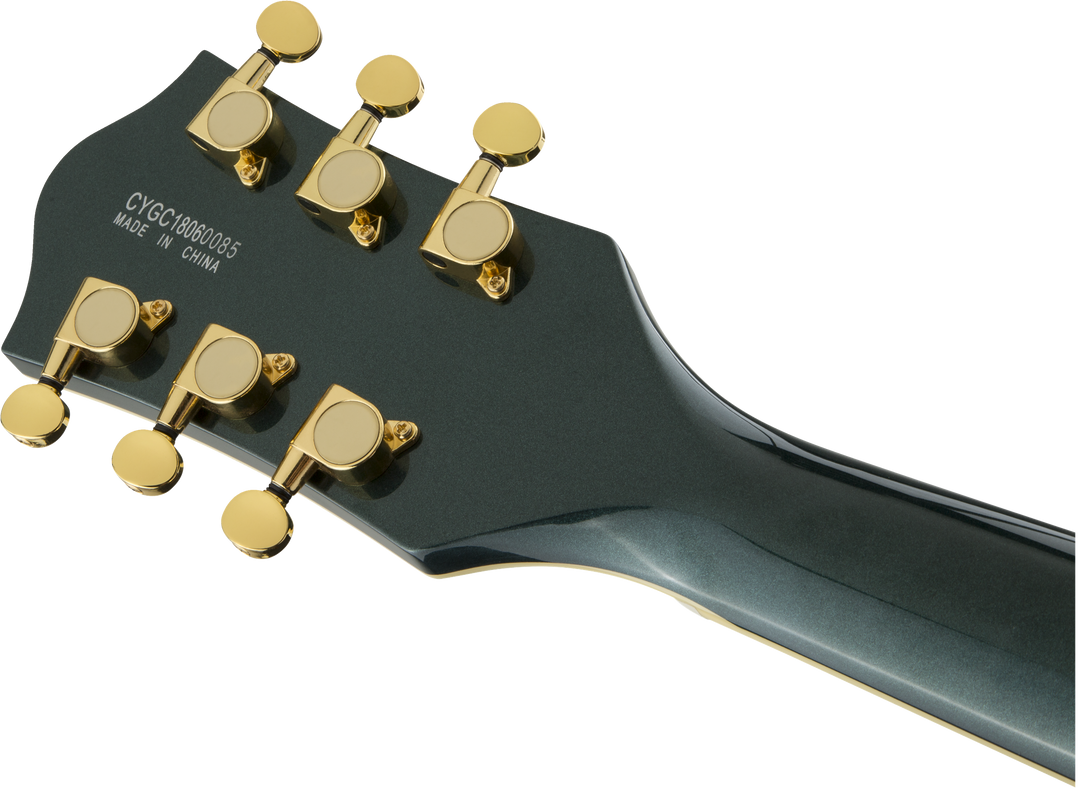 Gretsch G5655TG Electromatic® Center Block Jr. Single-Cut with Bigsby® and Gold Hardware, Laurel Fingerboard, Cadillac Green