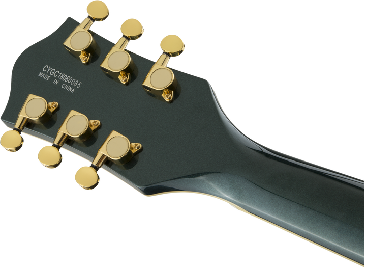 Gretsch G5655TG Electromatic® Center Block Jr. Single-Cut with Bigsby® and Gold Hardware, Laurel Fingerboard, Cadillac Green