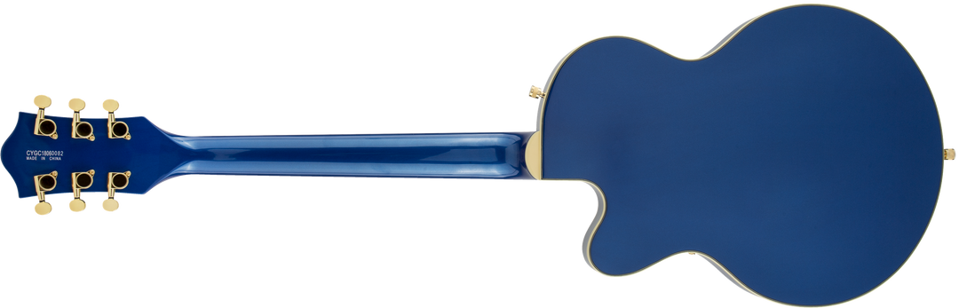 Gretsch G5655TG Electromatic® Center Block Jr. Single-Cut with Bigsby® and Gold Hardware, Laurel Fingerboard, Azure Metallic