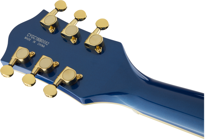 Gretsch G5655TG Electromatic® Center Block Jr. Single-Cut with Bigsby® and Gold Hardware, Laurel Fingerboard, Azure Metallic