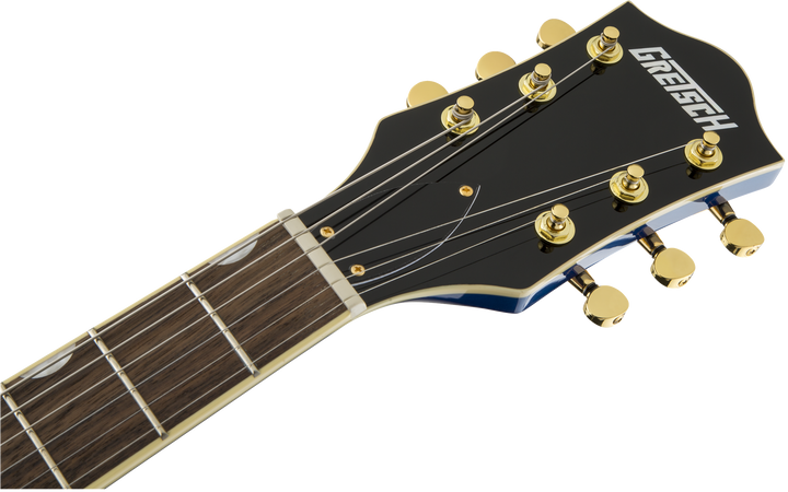 Gretsch G5655TG Electromatic® Center Block Jr. Single-Cut with Bigsby® and Gold Hardware, Laurel Fingerboard, Azure Metallic