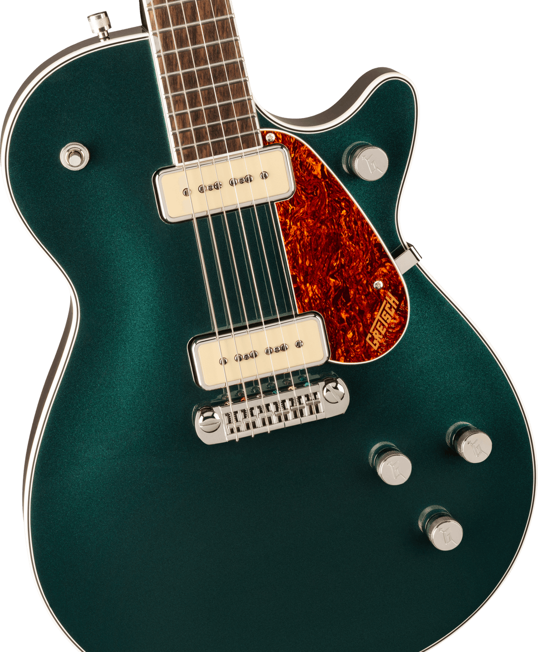 Gretsch G5210-P90 Electromatic® Jet™ Two 90 Single-Cut with Wraparound, Laurel Fingerboard, Cadillac Green