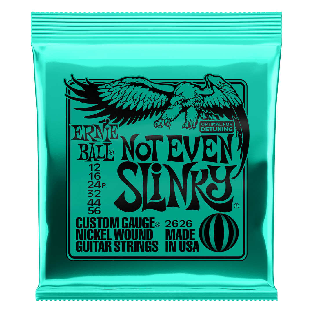 Electric Gtr Str Set 12/56 Not Even Slinky Teal