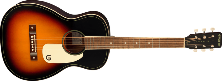 Gretsch Jim Dandy™ Parlor, Walnut Fingerboard, White Pickguard, Rex Burst