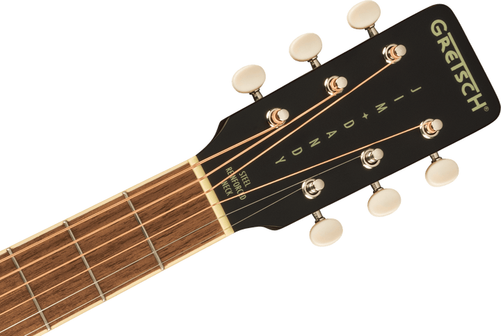 Gretsch Jim Dandy™ Parlor, Walnut Fingerboard, White Pickguard, Rex Burst