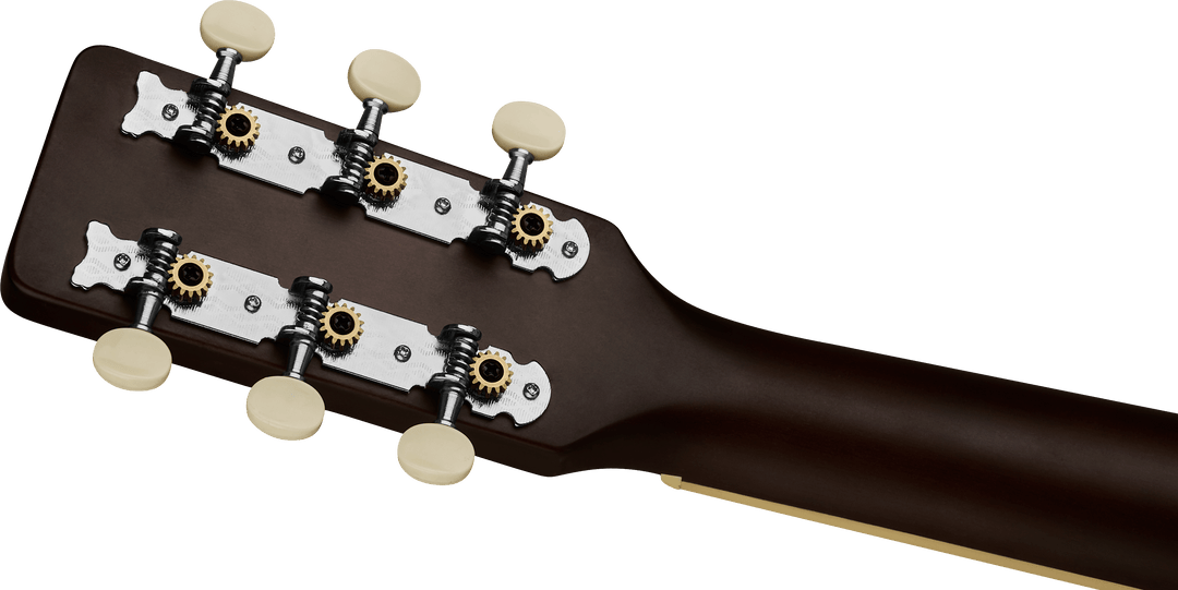 Gretsch Jim Dandy™ Concert, Walnut Fingerboard, Black Pickguard, Deep Cherry Burst