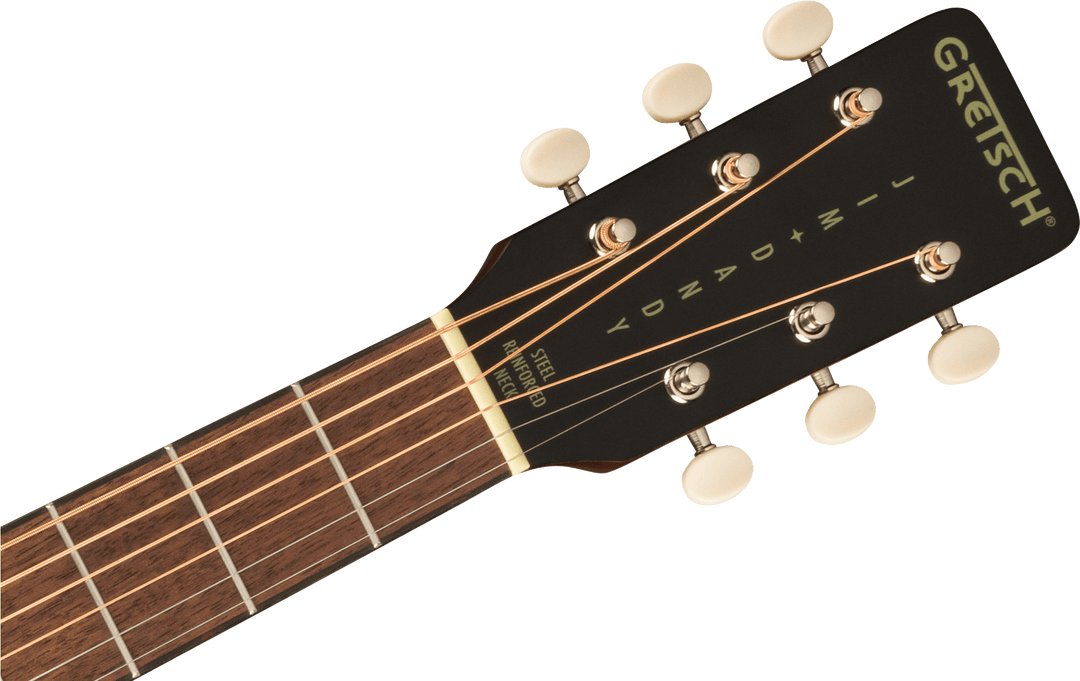 Gretsch Deltoluxe Dreadnought, Walnut Fingerboard, Tortoiseshell Pickguard, Black Top