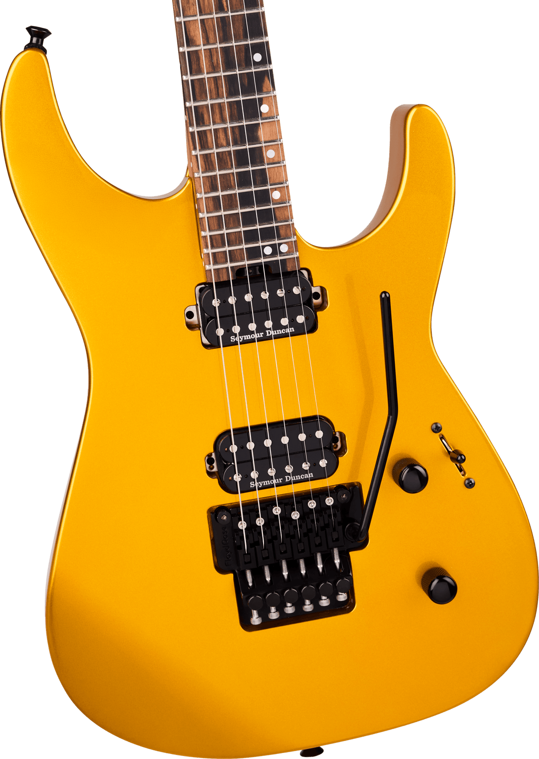 Jackson American Series Limited Edition Virtuoso™, Streaked Ebony Fingerboard, Gold Rush
