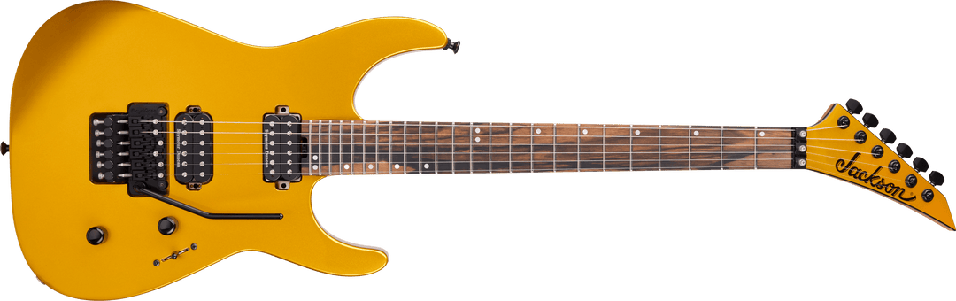 Jackson American Series Limited Edition Virtuoso™, Streaked Ebony Fingerboard, Gold Rush