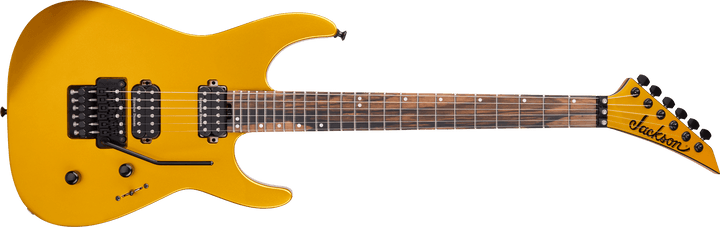 Jackson American Series Limited Edition Virtuoso™, Streaked Ebony Fingerboard, Gold Rush