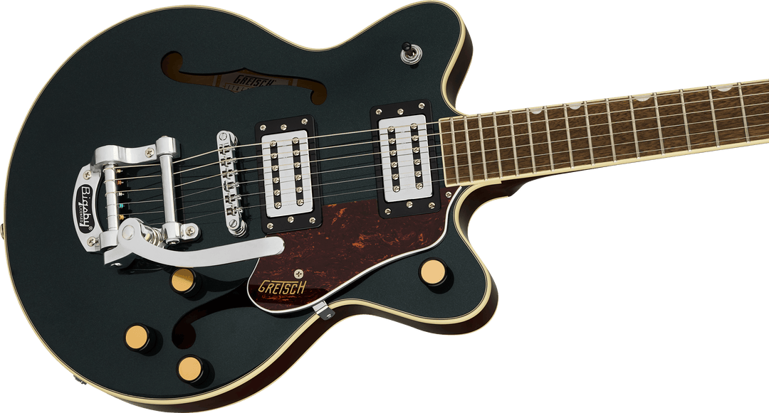Gretsch G2655T Streamliner™ Center Block Jr. Double-Cut with Bigsby®, Laurel Fingerboard, Cadillac Green