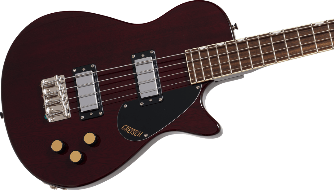 Gretsch Streamliner™ Jet™ Club Bass Single-Cut, Laurel Fingerboard, Walnut Stain