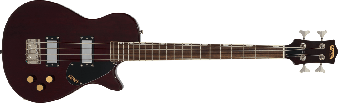 Gretsch Streamliner™ Jet™ Club Bass Single-Cut, Laurel Fingerboard, Walnut Stain