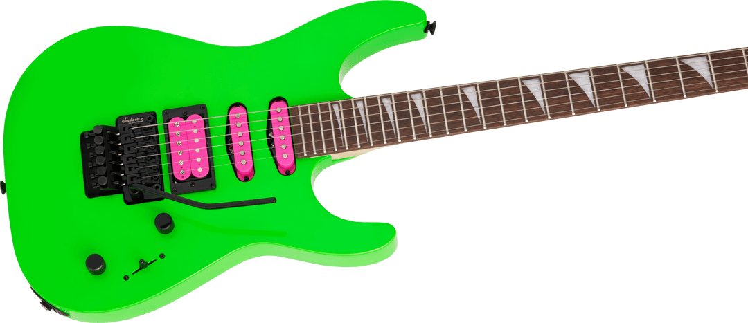 Jackson X Series Dinky® DK3XR HSS, Laurel Fingerboard, Neon Green
