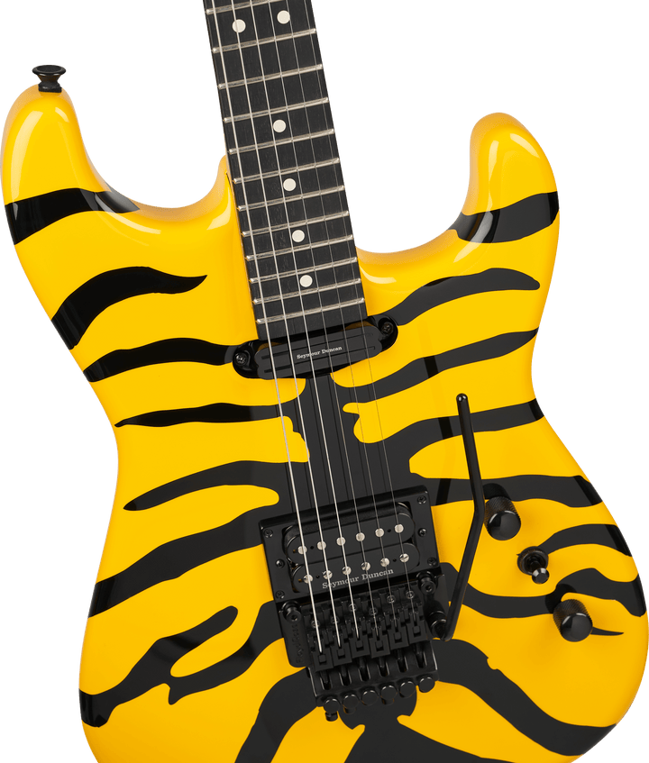 Jackson Pro Origins 1985 Limited Edition San Dimas® SD1 HH FR, Ebony Fingerboard, Yellow Bengal
