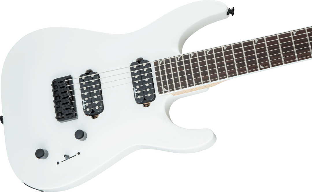 Jackson JS Series Dinky® Arch Top JS32-7 DKA HT, Amaranth Fingerboard, Snow White