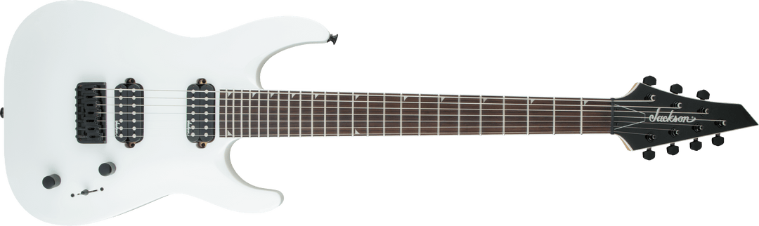Jackson JS Series Dinky® Arch Top JS32-7 DKA HT, Amaranth Fingerboard, Snow White