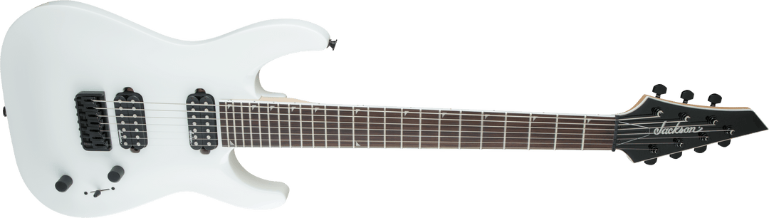Jackson JS Series Dinky® Arch Top JS32-7 DKA HT, Amaranth Fingerboard, Snow White