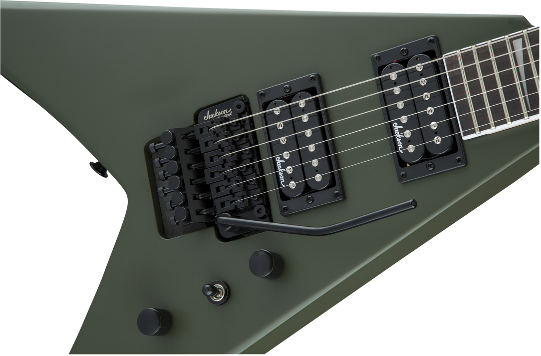 Jackson JS32 King V in Matte Army Drab