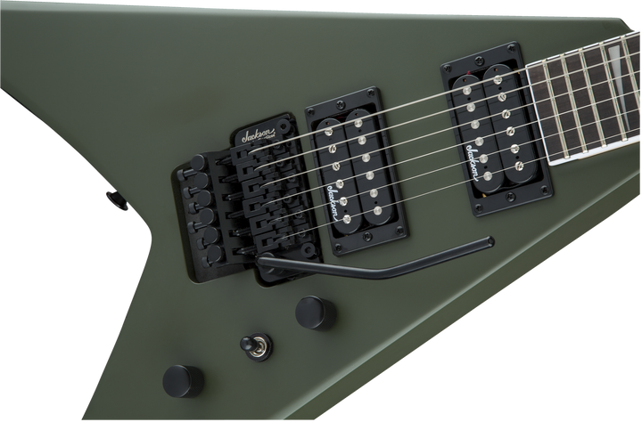 Jackson JS32 King V in Matte Army Drab