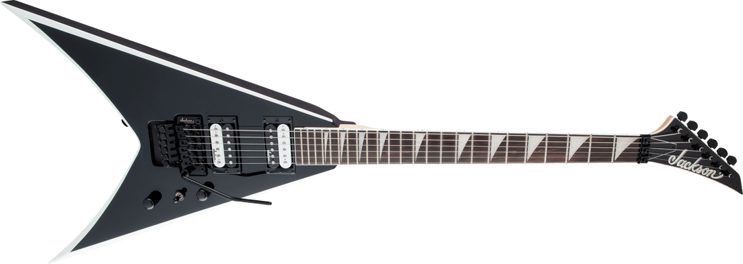 Jackson JS Series King V™ JS32, Amaranth Fingerboard, Black with White Bevels