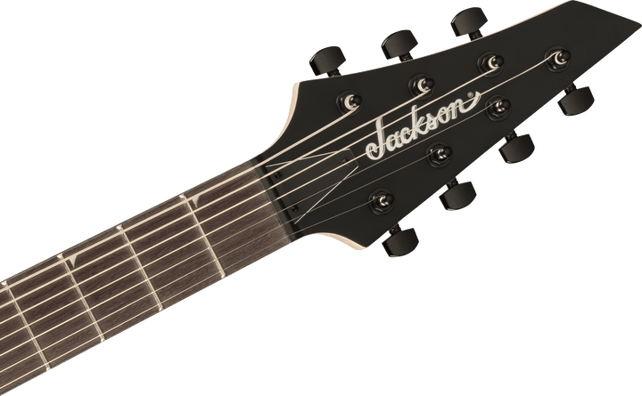 Jackson JS Series Rhoads JS22-7 RR HT, Amaranth Fingerboard, Satin Black