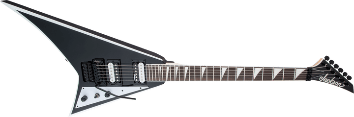 Jackson JS Series Rhoads JS32, Amaranth Fingerboard, Black with White Bevels
