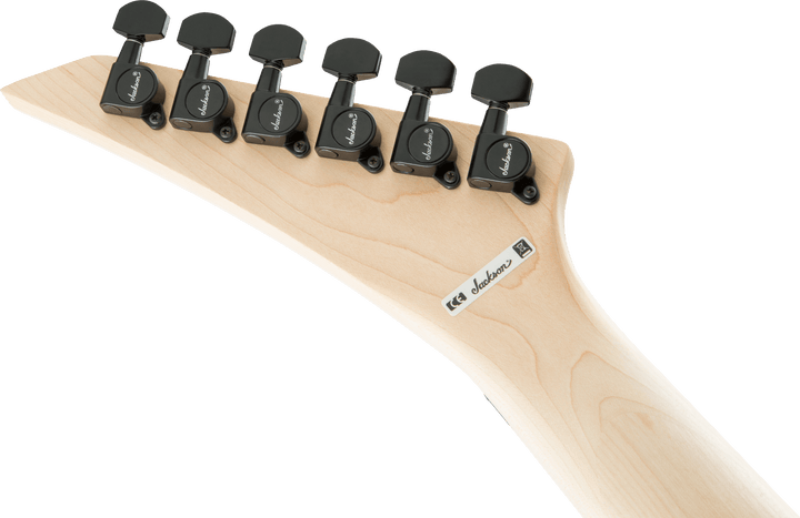 Jackson JS Series Rhoads JS32, Amaranth Fingerboard, Black with White Bevels
