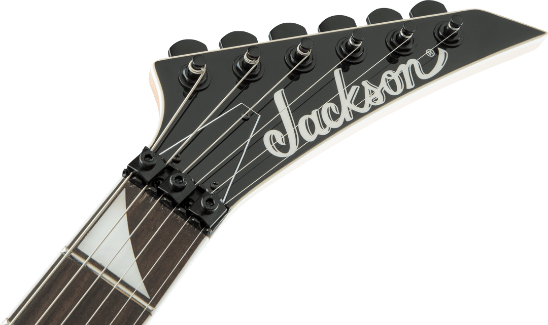 Jackson JS Series Rhoads JS32, Amaranth Fingerboard, Black with White Bevels