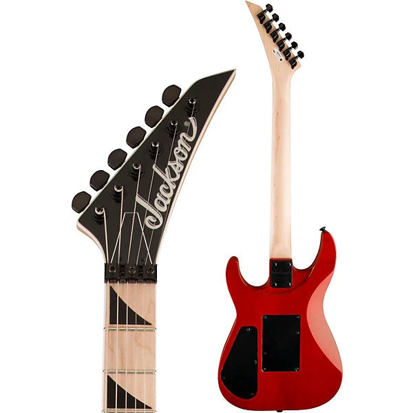 Jackson JS34Q Dinky Electric Guitar Transparent Red