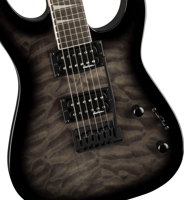 Jackson JS Series Dinky JS20 Electric Guitar Transparent Black Burst