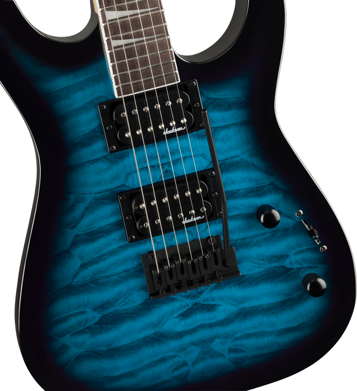 Jackson JS Series Dinky JS20 Electric Guitar Transparent Blue Burst