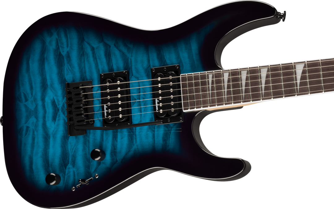 Jackson JS Series Dinky JS20 Electric Guitar Transparent Blue Burst