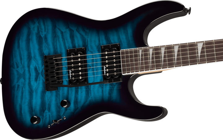 Jackson JS Series Dinky JS20 Electric Guitar Transparent Blue Burst