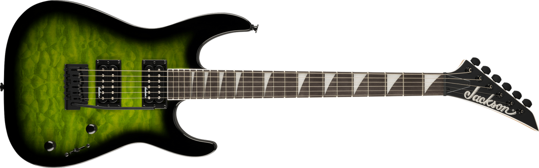 Jackson JS Series Dinky JS20 Electric Guitar Transparent Green Burst