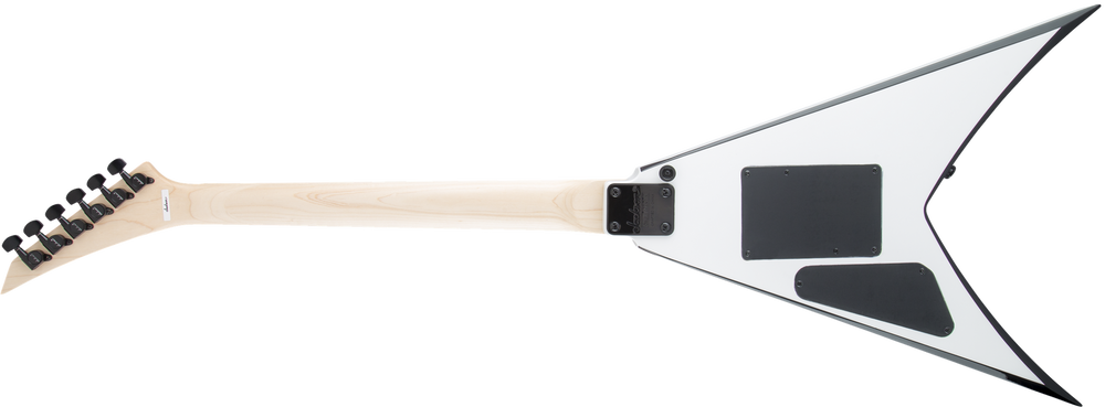 Jackson JS32 King V White with Black Bevels