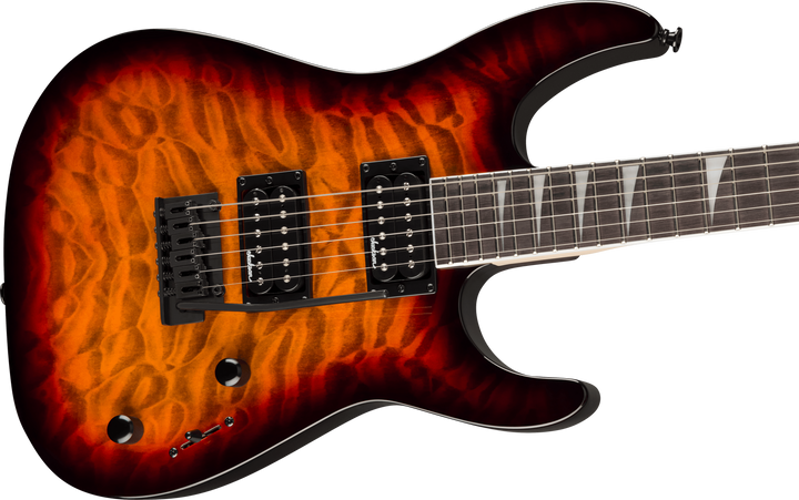 Jackson JS Series Dinky JS20 Electric Guitar Transparent Tobacco Burst