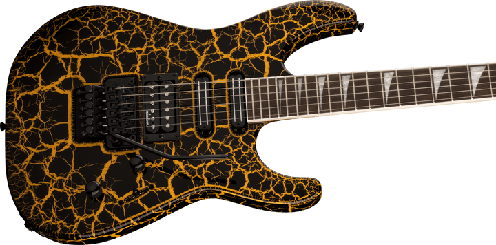 Jackson X Series Soloist Sl3 DX - Yellow Crackle