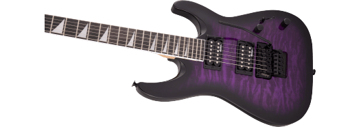 JS Series Dinky® Arch Top JS32Q DKA, Amaranth Fingerboard, Transparent Purple Burst