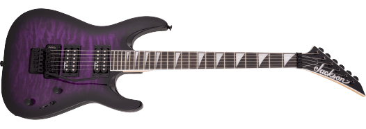 JS Series Dinky® Arch Top JS32Q DKA, Amaranth Fingerboard, Transparent Purple Burst