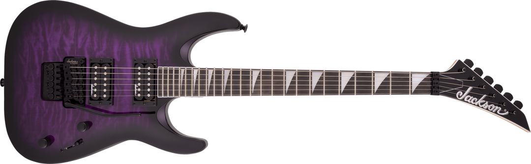 JS Series Dinky® Arch Top JS32Q DKA, Amaranth Fingerboard, Transparent Purple Burst