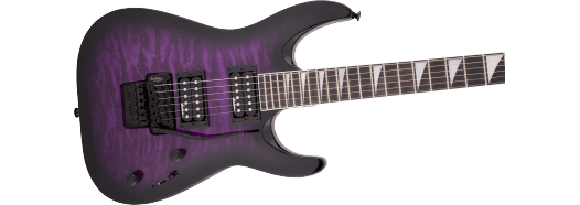 JS Series Dinky® Arch Top JS32Q DKA, Amaranth Fingerboard, Transparent Purple Burst