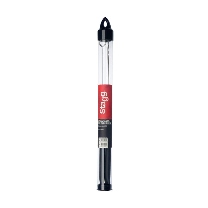 Stagg Telescopic wire brushes with rubber handle