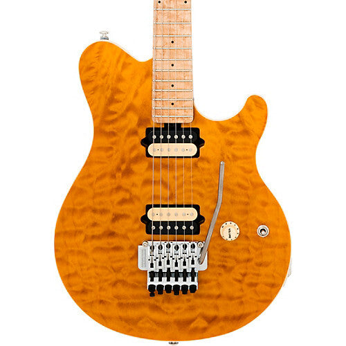 Music Man Axis Electric Guitar Quilted Maple Top Trans Gold