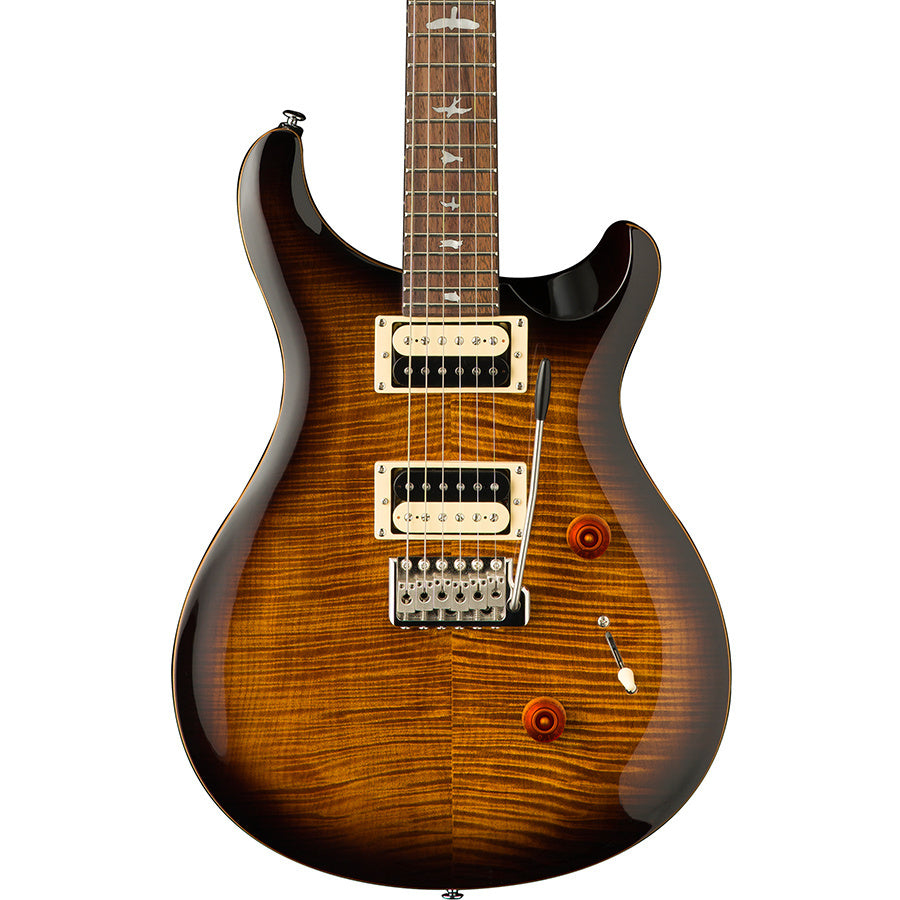 PRS SE Custom 24 in Black Gold Burst