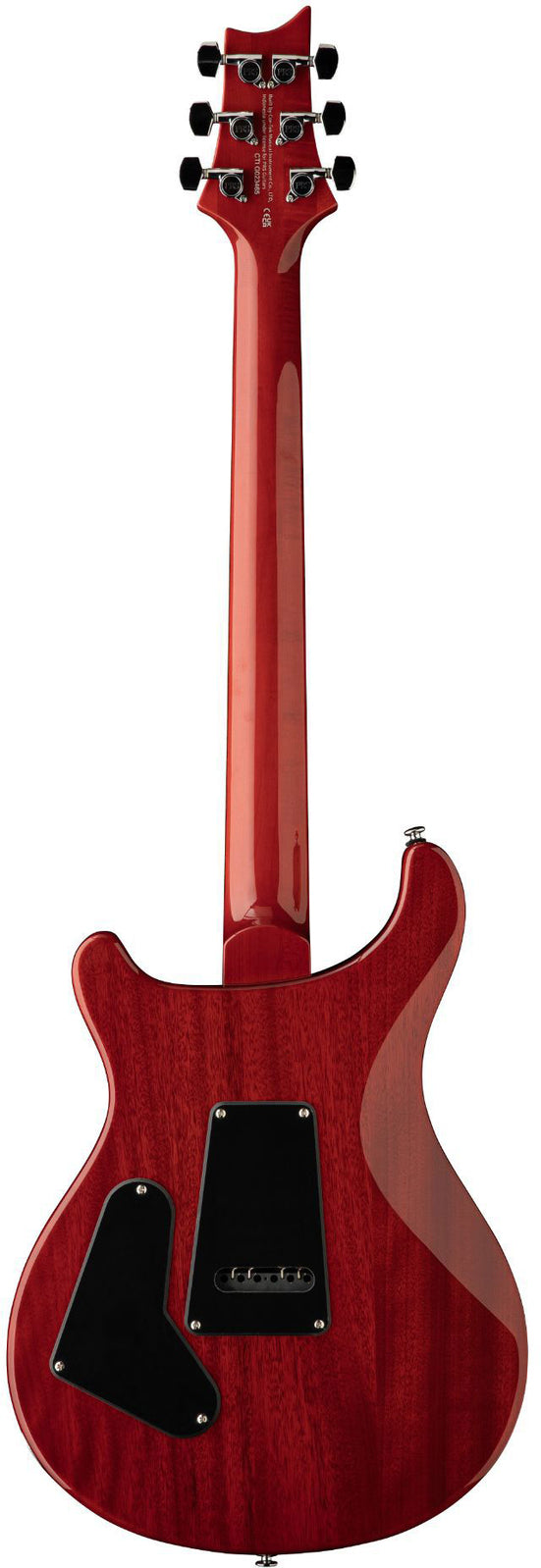 PRS SE Custom 24 in Charcoal Cherry Burst