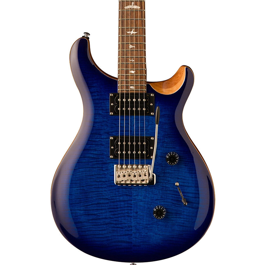 PRS SE Custom 24 in Faded Blue Burst